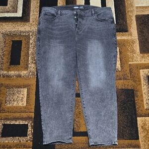 Old Navy Women's High Rise Gray Jeans